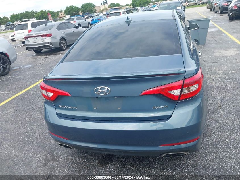 2016 Hyundai Sonata Sport VIN: 5NPE34AF7GH323269 Lot: 39663606