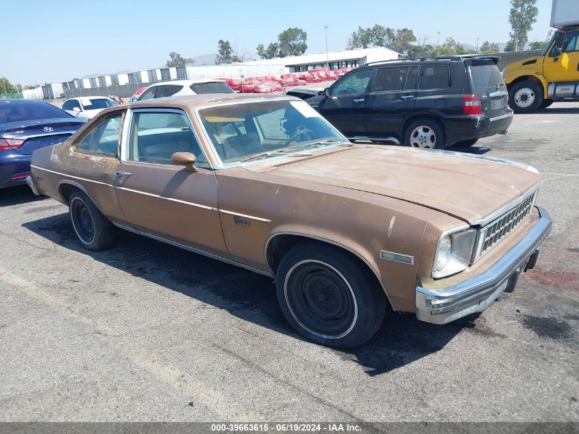 1976 Chevrolet Nova VIN: 1Y27Q6L134472 Lot: 39663615