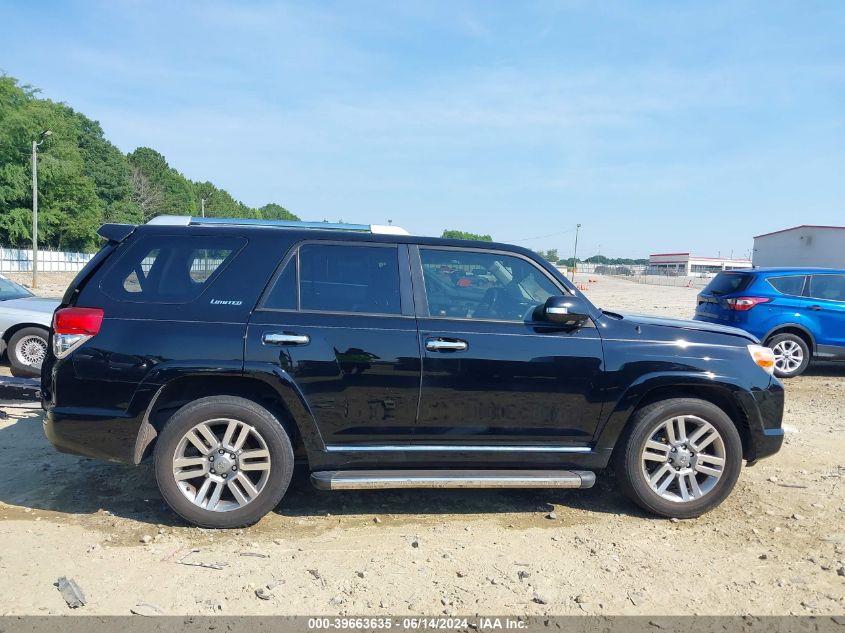 2013 Toyota 4Runner Limited VIN: JTEZU5JR8D5063633 Lot: 39663635