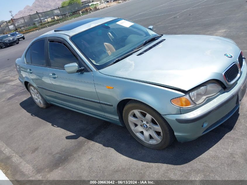 2003 BMW 325I VIN: WBAET37433NJ30480 Lot: 39663642