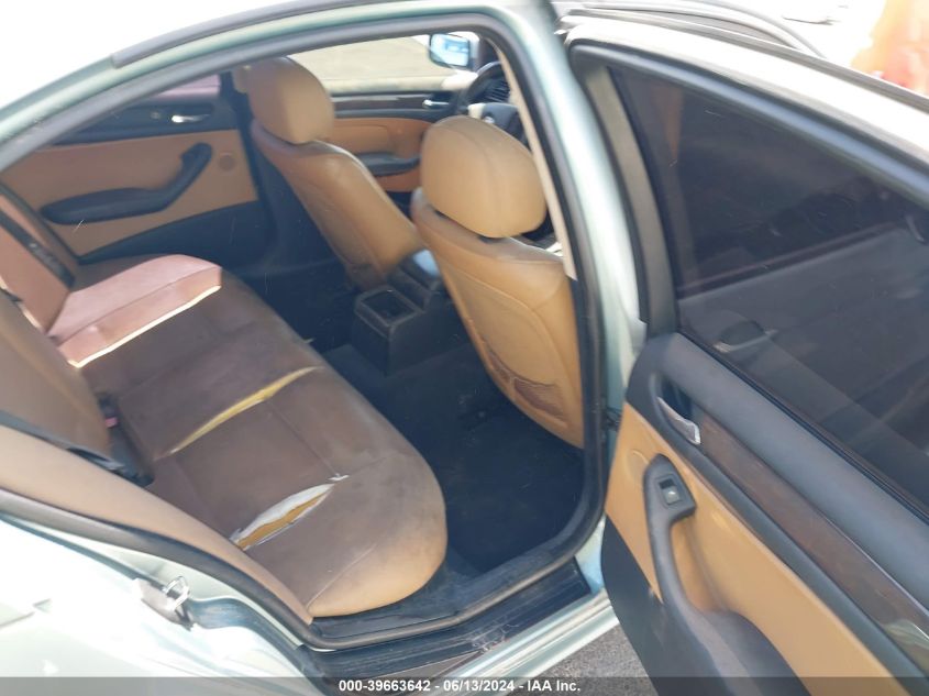 2003 BMW 325I VIN: WBAET37433NJ30480 Lot: 39663642