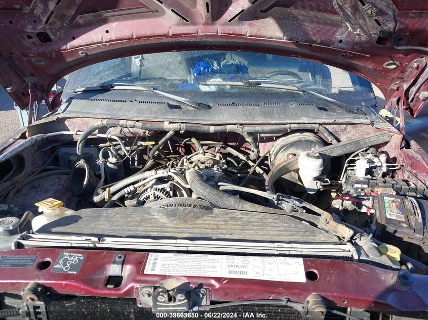 2001 Dodge Ram 1500 St VIN: 3B7HC13Z81G216315 Lot: 39663650