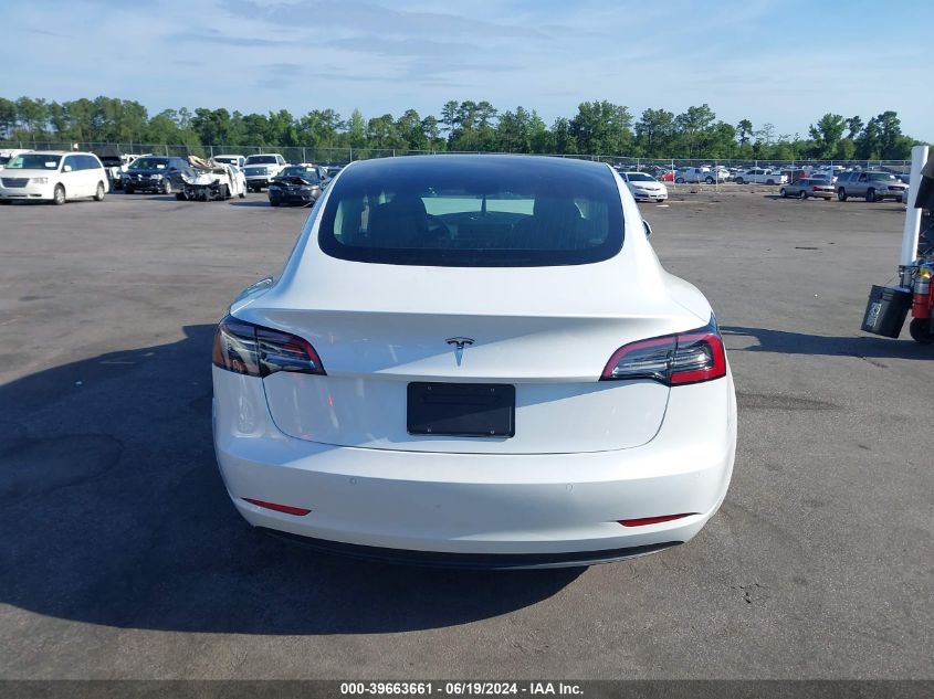 2020 Tesla Model 3 Standard Range Plus Rear-Wheel Drive/Standard Range Rear-Wheel Drive VIN: 5YJ3E1EA8LF590931 Lot: 39663661