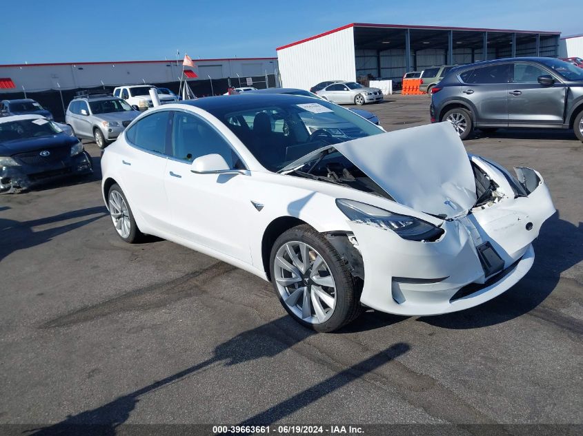 2020 Tesla Model 3 Standard Range Plus Rear-Wheel Drive/Standard Range Rear-Wheel Drive VIN: 5YJ3E1EA8LF590931 Lot: 39663661