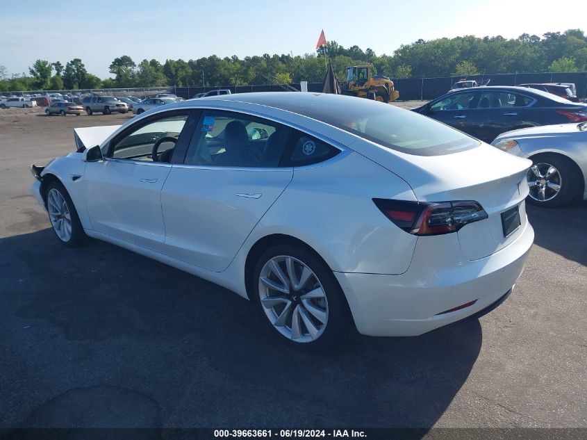 2020 Tesla Model 3 Standard Range Plus Rear-Wheel Drive/Standard Range Rear-Wheel Drive VIN: 5YJ3E1EA8LF590931 Lot: 39663661