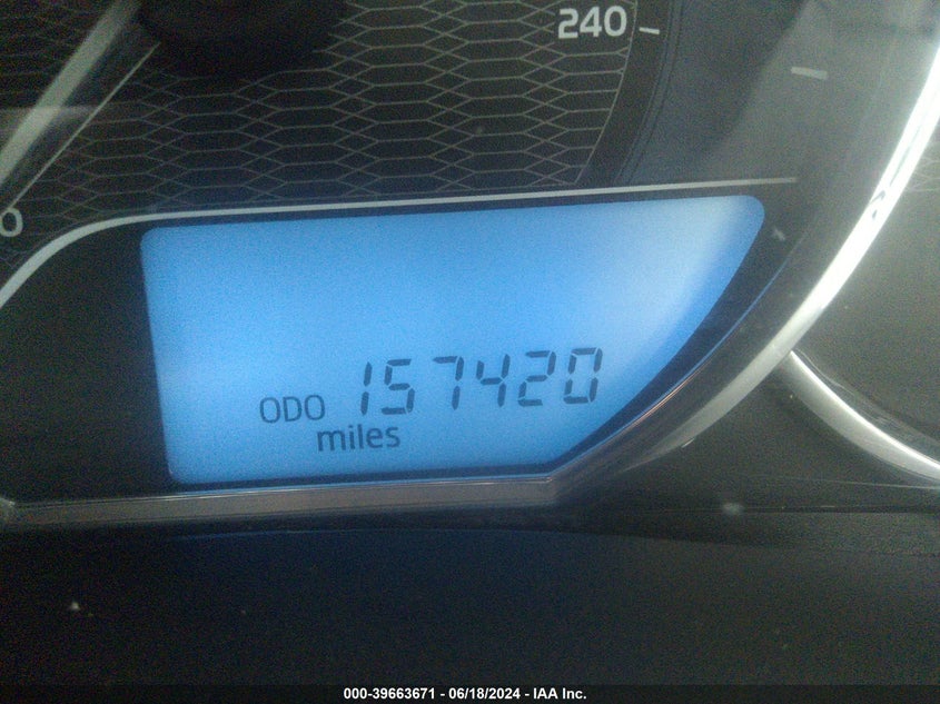 2015 Toyota Corolla Le VIN: 5YFBURHE1FP360605 Lot: 39663671