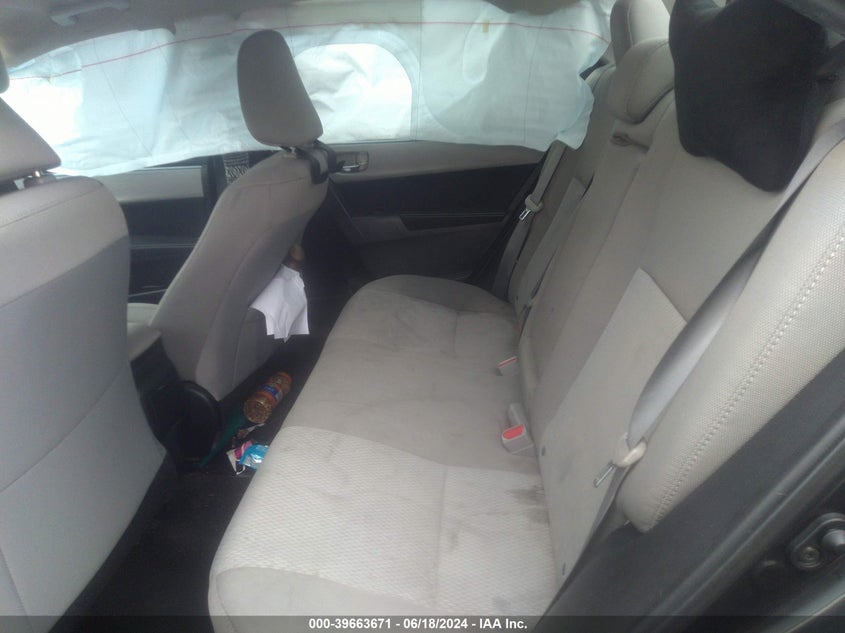 2015 Toyota Corolla Le VIN: 5YFBURHE1FP360605 Lot: 39663671