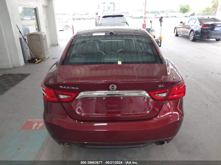 2017 Nissan Maxima 3.5S/Sv/Sl/Sr/Plat VIN: 1N4AA6AP1HC425999 Lot: 39663677