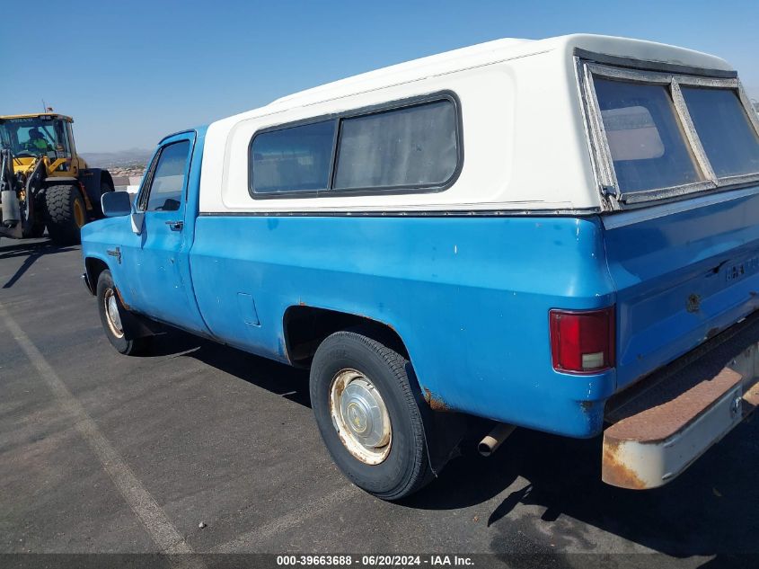 1984 Chevrolet C20 VIN: 1GCGC24M5EF386725 Lot: 39663688