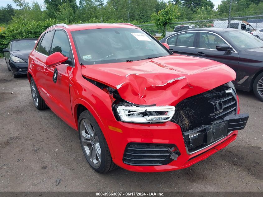 2018 Audi Q3 2.0T Premium/2.0T Sport Premium VIN: WA1JCCFS0JR032279 Lot: 39663697