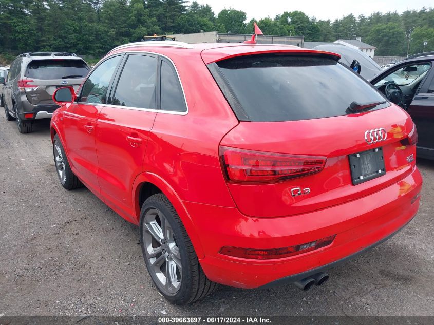 2018 Audi Q3 2.0T Premium/2.0T Sport Premium VIN: WA1JCCFS0JR032279 Lot: 39663697