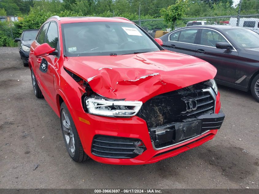 2018 Audi Q3 2.0T Premium/2.0T Sport Premium VIN: WA1JCCFS0JR032279 Lot: 39663697