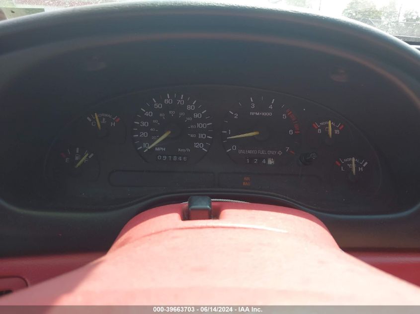 1995 Ford Mustang VIN: 1FALP4446SF193189 Lot: 39663703