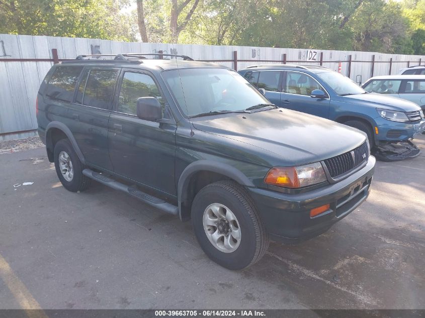 1999 Mitsubishi Montero Sport Ls/Xls VIN: JA4MT31H8XP045021 Lot: 39663705