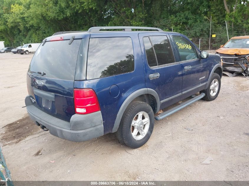 2004 Ford Explorer Xls VIN: 1FMZU72K84UA38153 Lot: 39663706