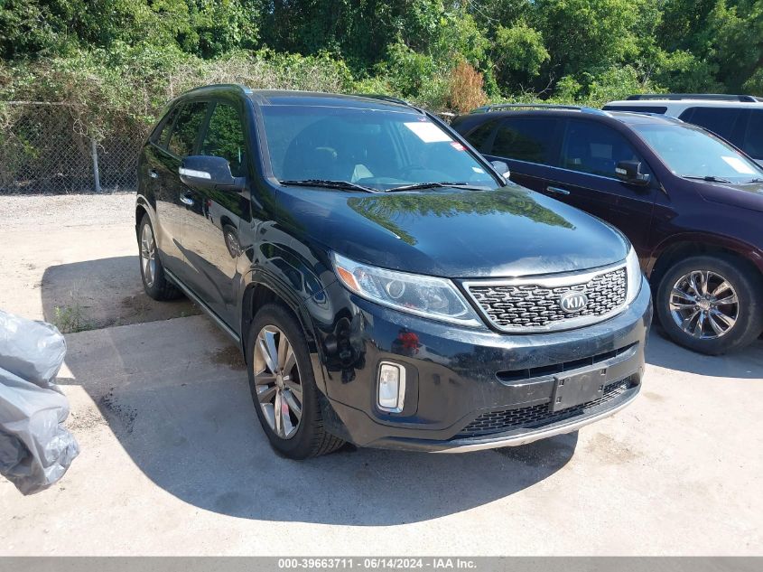 2015 Kia Sorento Limited V6 VIN: 5XYKW4A79FG573900 Lot: 39663711