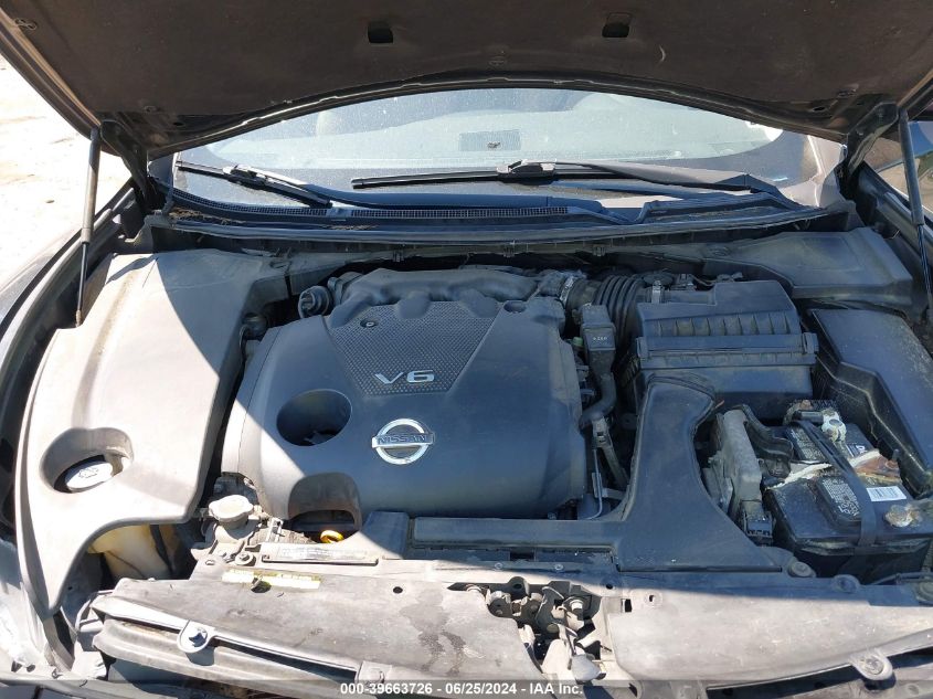 2011 Nissan Maxima 3.5 Sv VIN: 1N4AA5AP8BC819615 Lot: 39663726