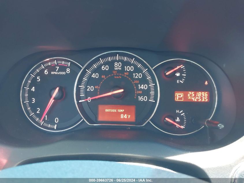 2011 Nissan Maxima 3.5 Sv VIN: 1N4AA5AP8BC819615 Lot: 39663726