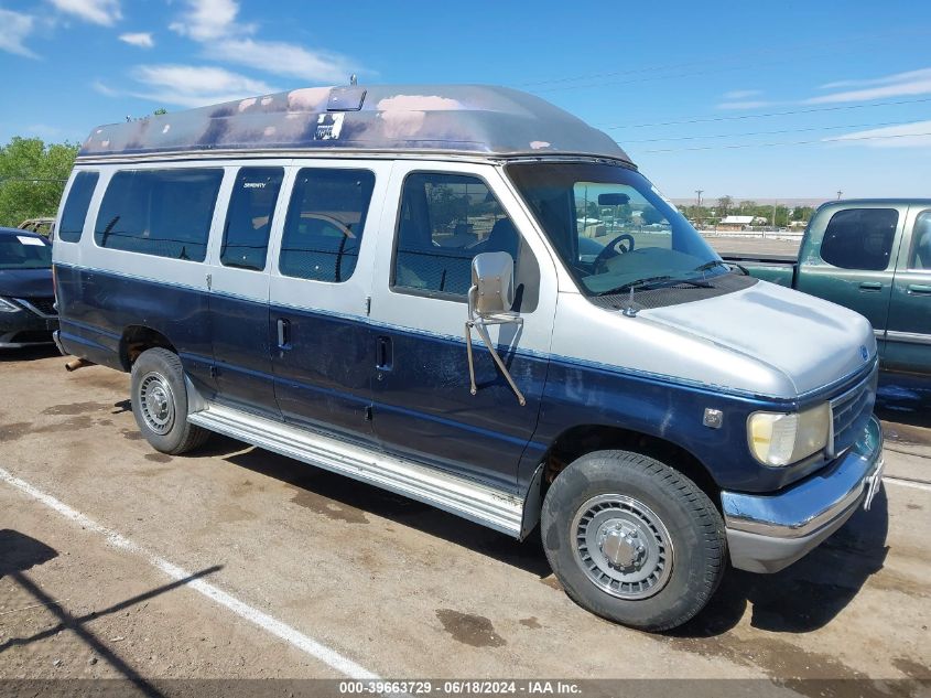 1992 Ford Econoline E350 Super Duty VIN: 1FBJS31M1NHB43344 Lot: 39663729