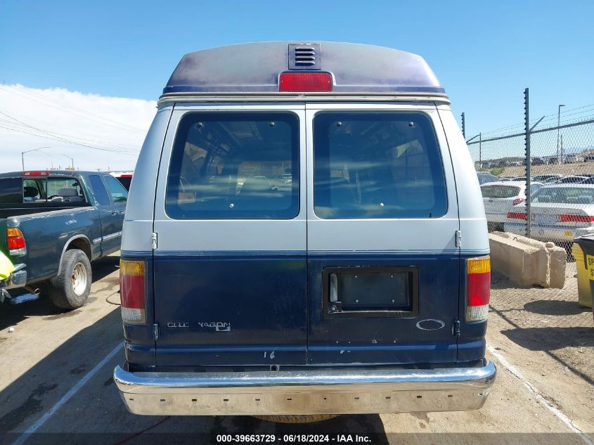 1992 Ford Econoline E350 Super Duty VIN: 1FBJS31M1NHB43344 Lot: 39663729