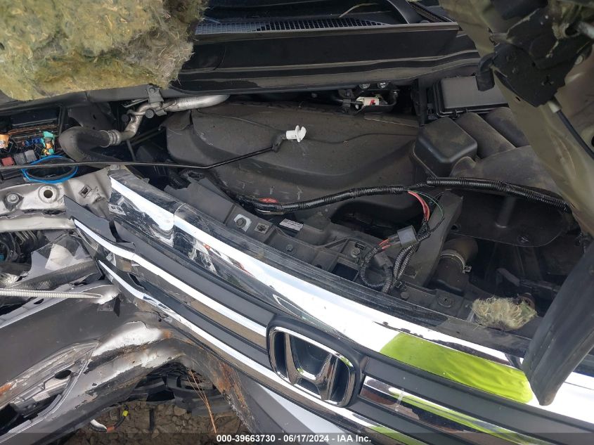 2018 Honda Pilot Ex-L VIN: 5FNYF6H72JB015270 Lot: 39663730