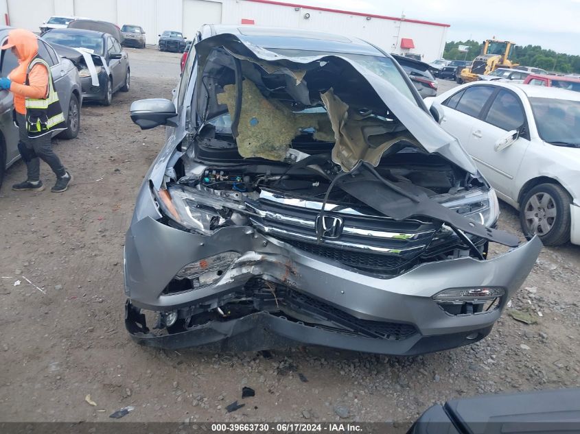 2018 Honda Pilot Ex-L VIN: 5FNYF6H72JB015270 Lot: 39663730