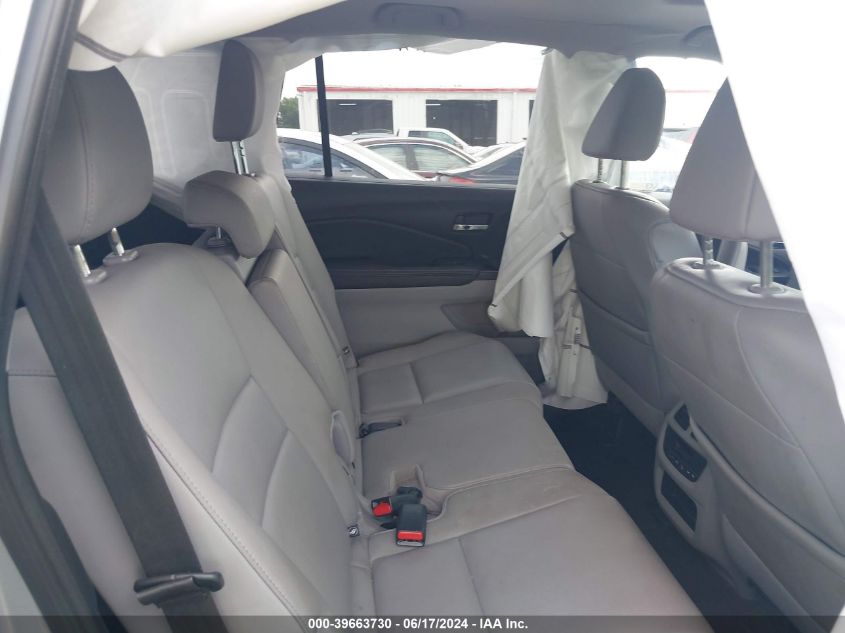 2018 Honda Pilot Ex-L VIN: 5FNYF6H72JB015270 Lot: 39663730