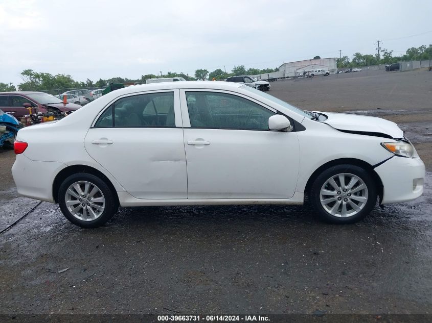 2010 Toyota Corolla Le VIN: 2T1BU4EE7AC347647 Lot: 39663731