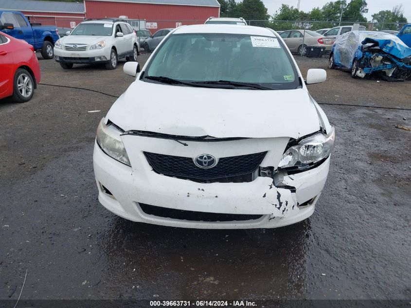 2010 Toyota Corolla Le VIN: 2T1BU4EE7AC347647 Lot: 39663731