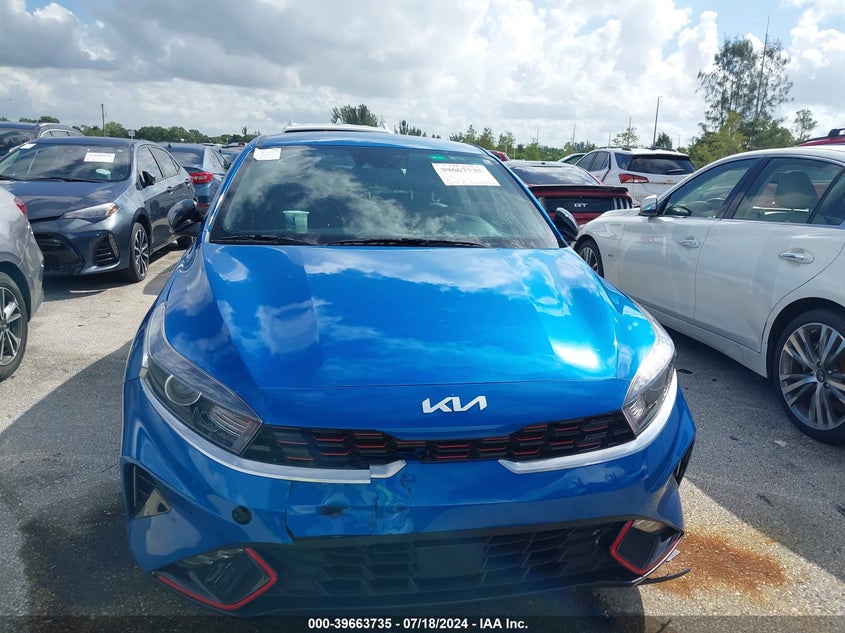VIN 3KPF54AD9PE620481 2023 KIA FORTE GT-LINE