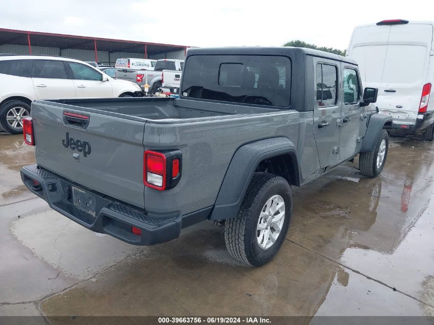 2023 Jeep Gladiator Sport VIN: 1C6HJTAG6PL541857 Lot: 39663756