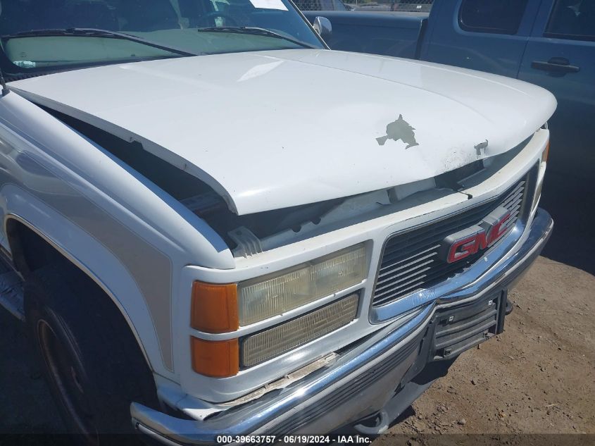 1998 GMC Suburban 1500 Sl VIN: 3GKFK16R3WG500663 Lot: 39663757