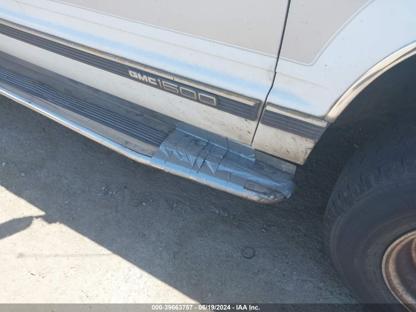 1998 GMC Suburban 1500 Sl VIN: 3GKFK16R3WG500663 Lot: 39663757