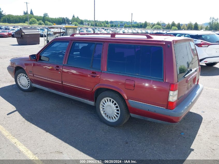 1996 Volvo 960 VIN: YV1KW9600T1030546 Lot: 39663763