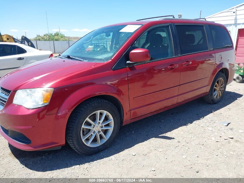 2014 Dodge Grand Caravan Sxt VIN: 2C4RDGCG7ER267677 Lot: 39663765