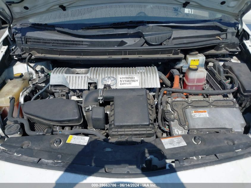 2010 Toyota Prius Iii VIN: JTDKN3DUXA0202239 Lot: 39663786