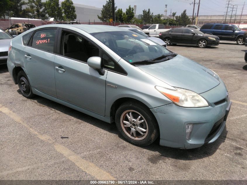 JTDKN3DU0D5615875 2013 Toyota Prius Two