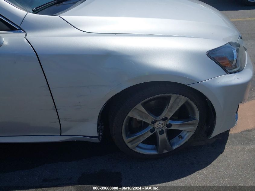 2012 Lexus Is 250 VIN: JTHBF5C26C2102668 Lot: 39663808