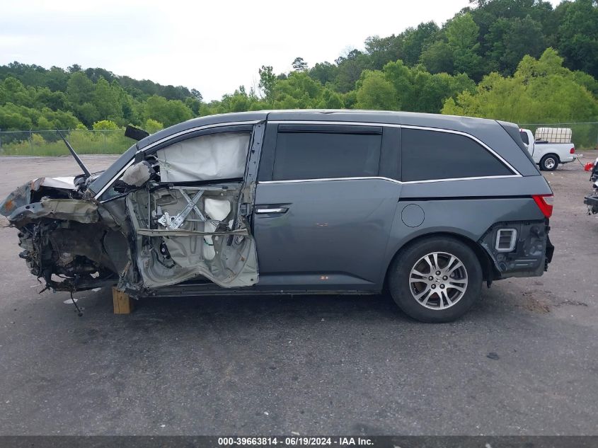 2011 Honda Odyssey Ex-L VIN: 5FNRL5H68BB086117 Lot: 39663814