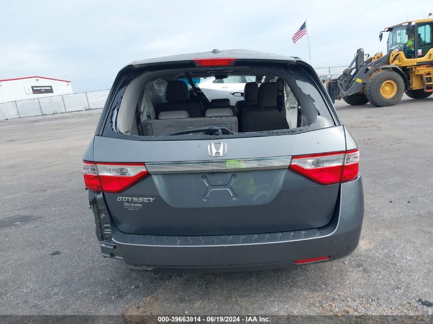 2011 Honda Odyssey Ex-L VIN: 5FNRL5H68BB086117 Lot: 39663814