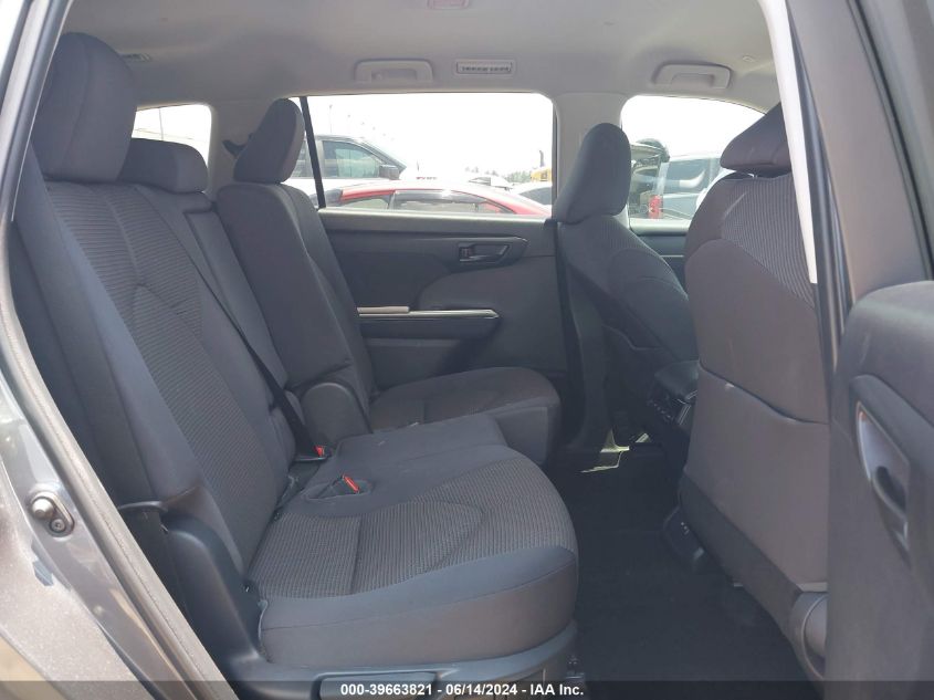 2023 Toyota Highlander Le VIN: 5TDKDRAH8PS504275 Lot: 39663821