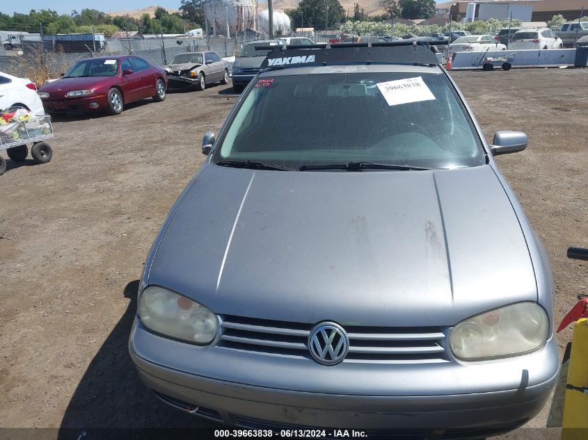 2004 Volkswagen Gti 1.8T VIN: 9BWDE61J944006851 Lot: 39663838