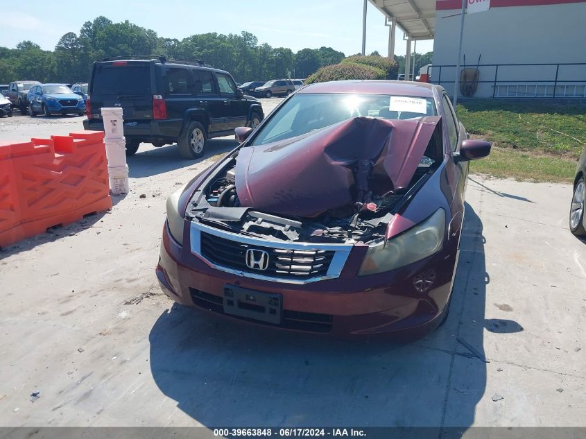 2010 Honda Accord 2.4 Lx-P VIN: 1HGCP2F45AA174089 Lot: 39663848