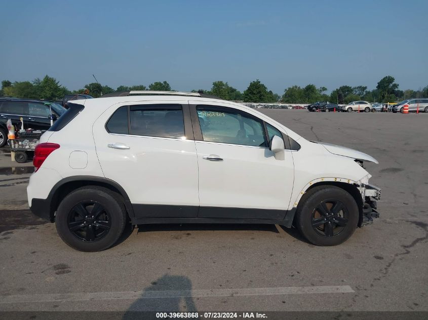 2020 Chevrolet Trax Fwd Lt VIN: KL7CJLSBXLB009031 Lot: 39663868