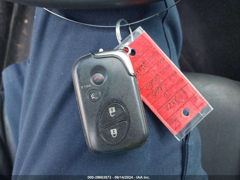 2012 Lexus Is 250 VIN: JTHBF5C27C5169665 Lot: 39663873