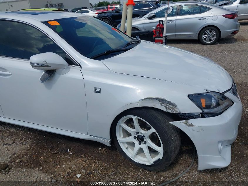 2012 Lexus Is 250 VIN: JTHBF5C27C5169665 Lot: 39663873
