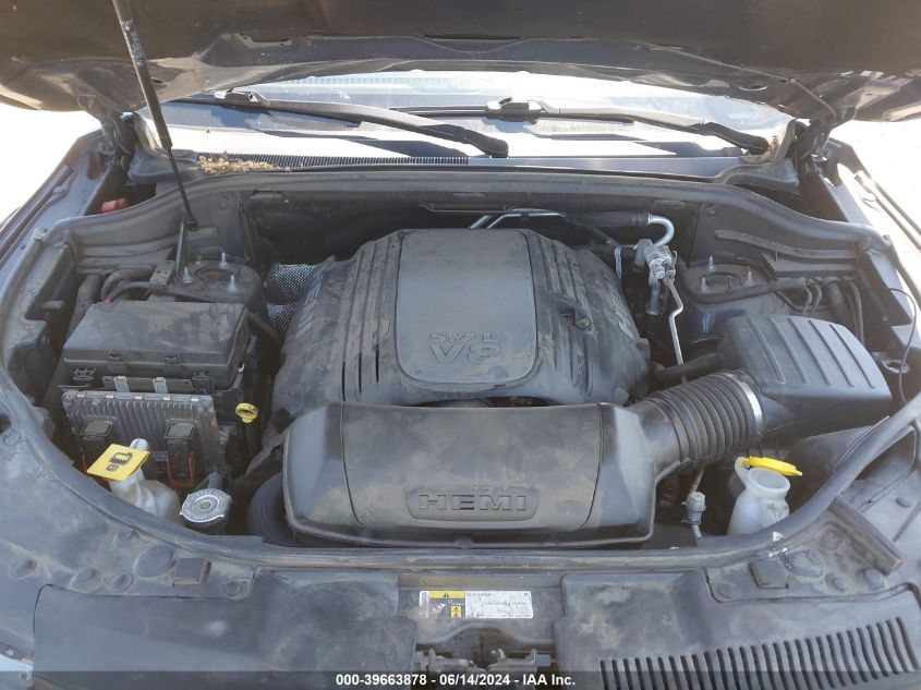 2017 Dodge Durango R/T Awd VIN: 1C4SDJCT3HC937525 Lot: 39663878