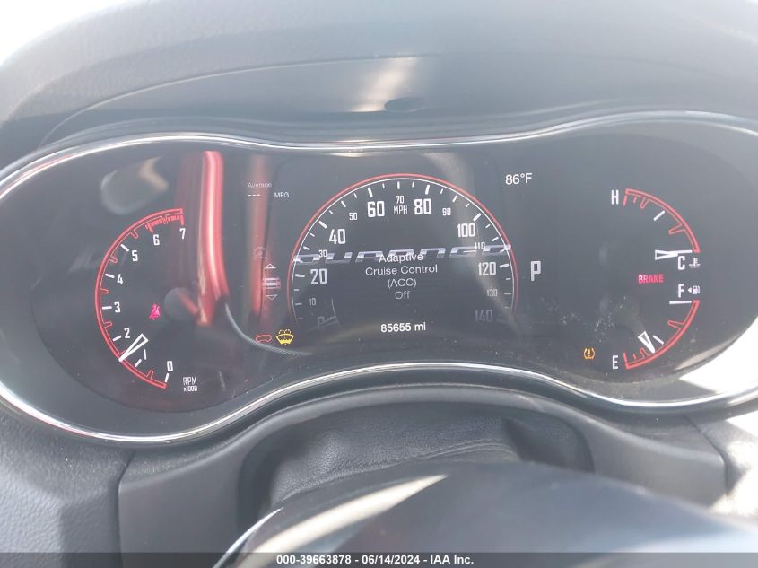 2017 Dodge Durango R/T Awd VIN: 1C4SDJCT3HC937525 Lot: 39663878