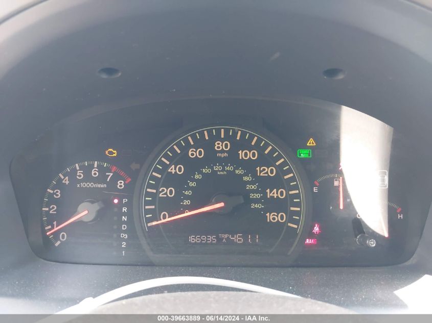 2005 Honda Accord 3.0 Ex VIN: 1HGCM66555A027902 Lot: 39663889