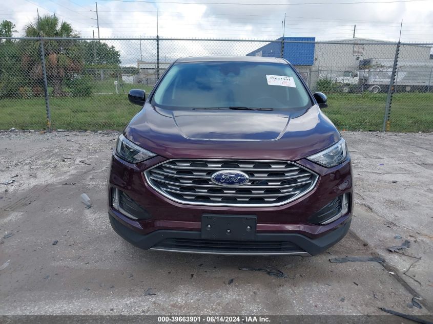 2022 Ford Edge Sel VIN: 2FMPK4J90NBA67292 Lot: 39663901